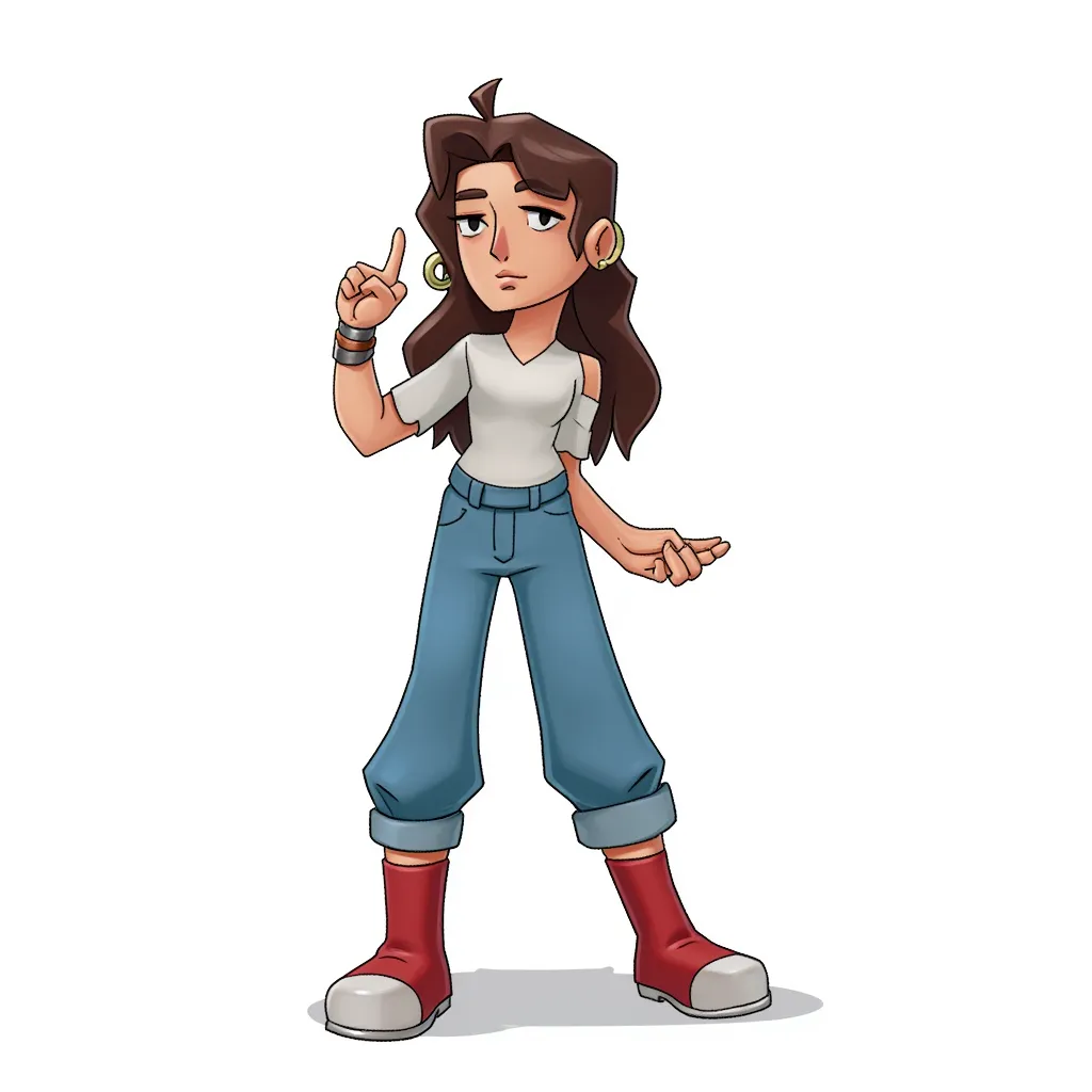 girl totally not wearing anything