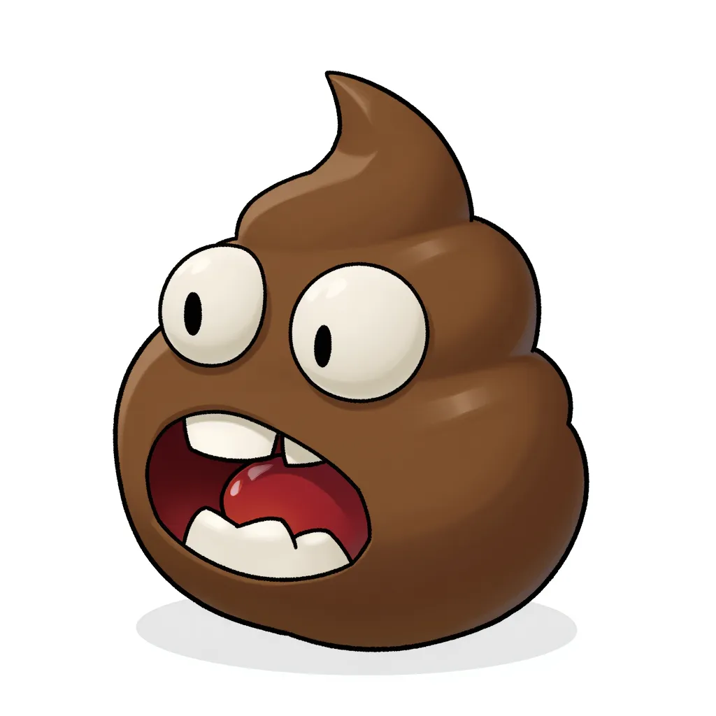 a giant ball of poo that is also a redneck