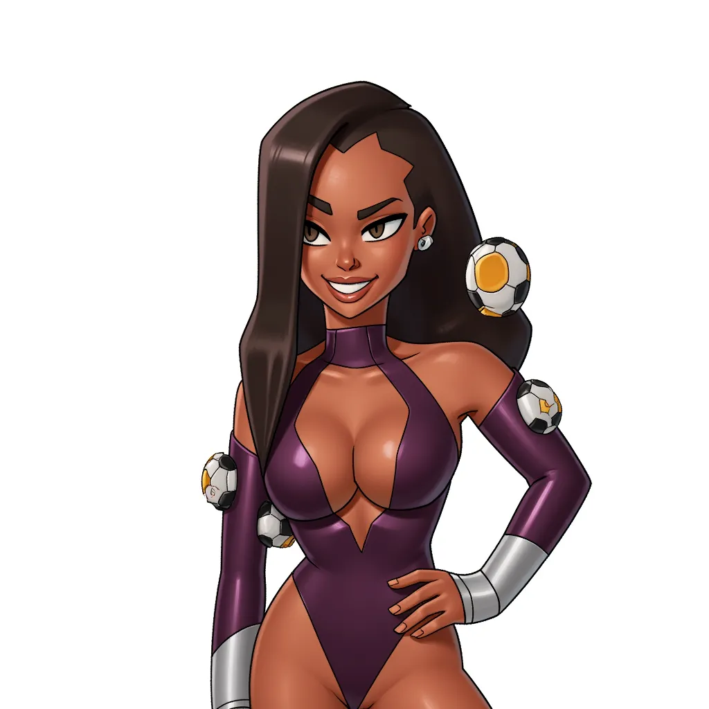 janet jackson nipple slip at the superbowl in the style of AIBG, white background