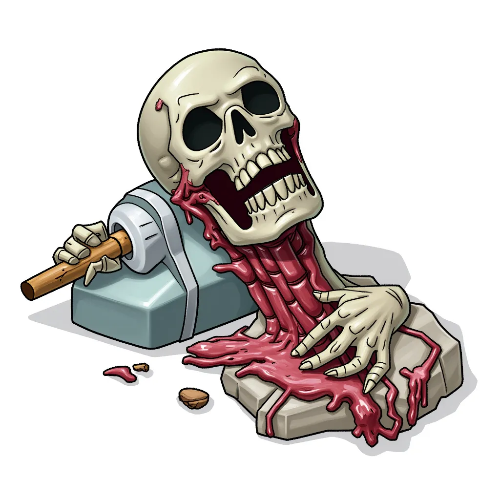 a corpse that is rotting