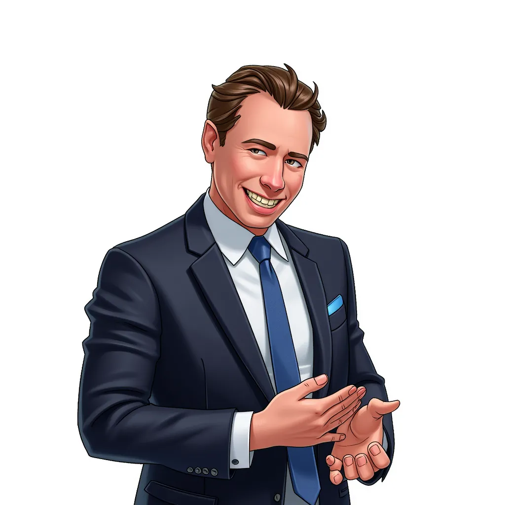 elon musk giving putin a handjob