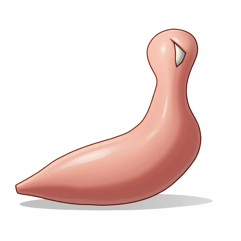 A penis shaped creature