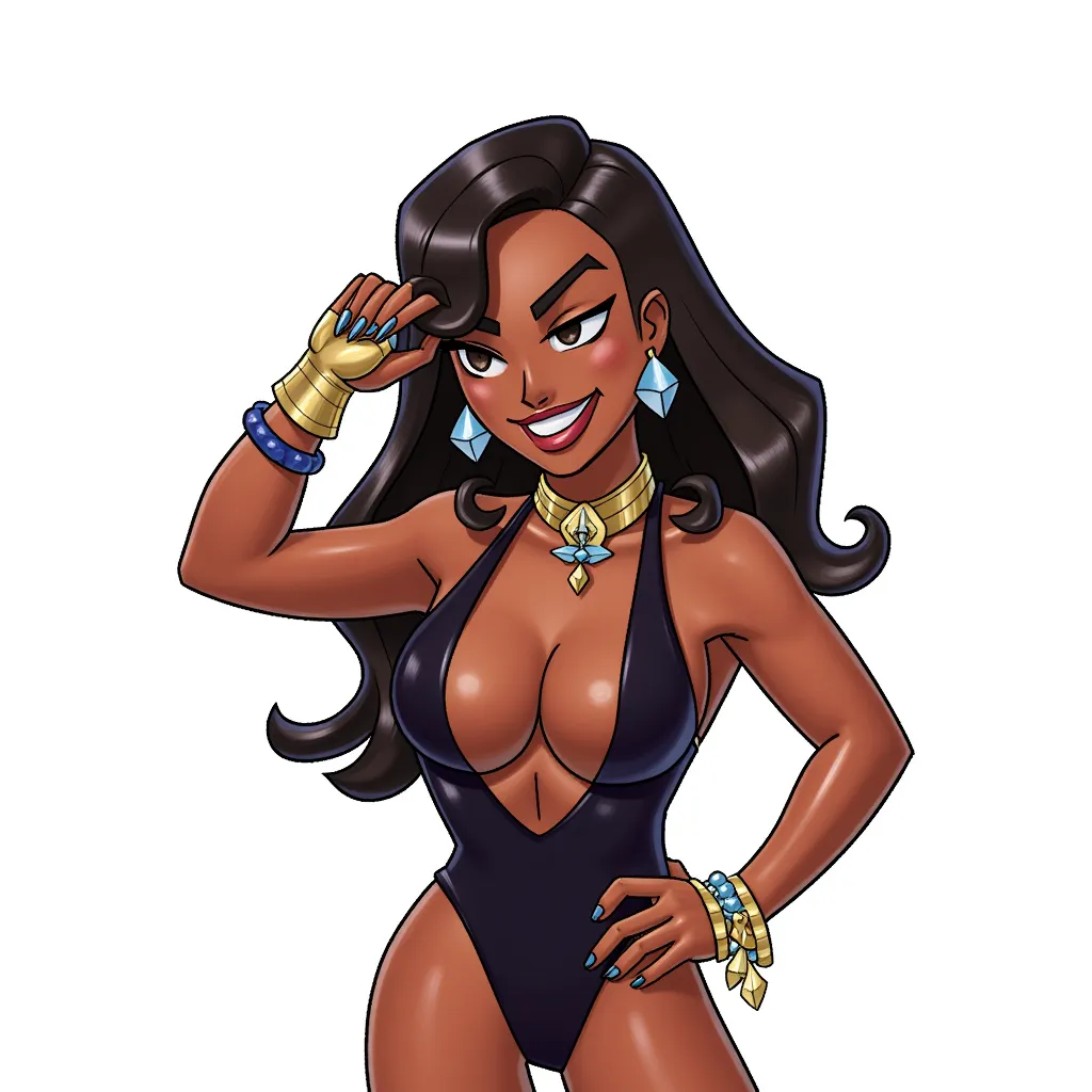 janet jackson nipple slip at the superbowl in the style of AIBG, white background