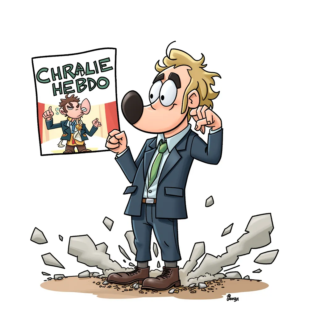 Charlie Hebdo offensive cartoon