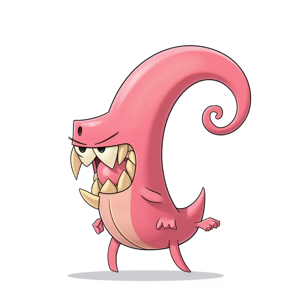 A penis shaped creature