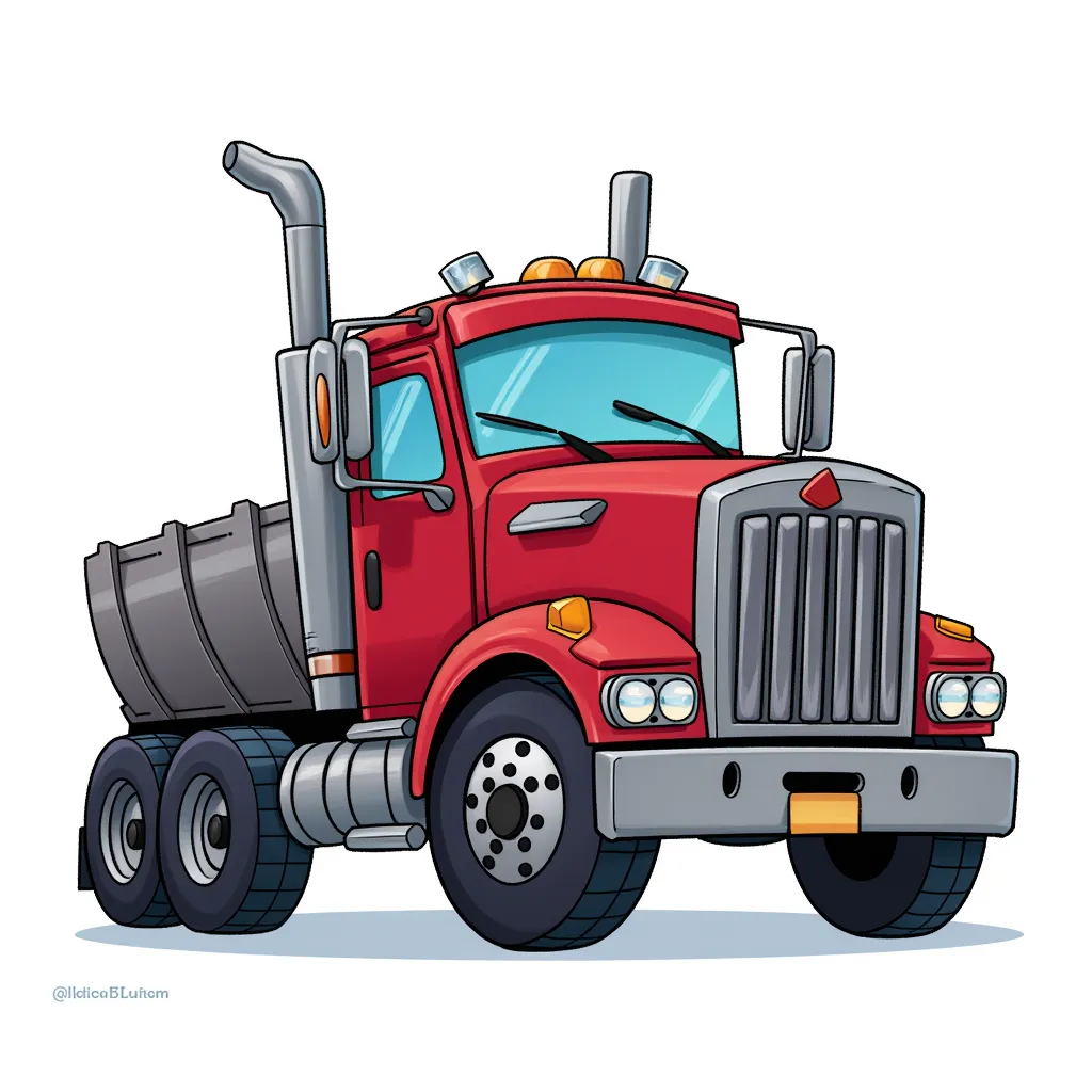 A big fucking truck. A truck that fucks. My name is truck and I like to fuck. I’m a FUCKING TRUCK.