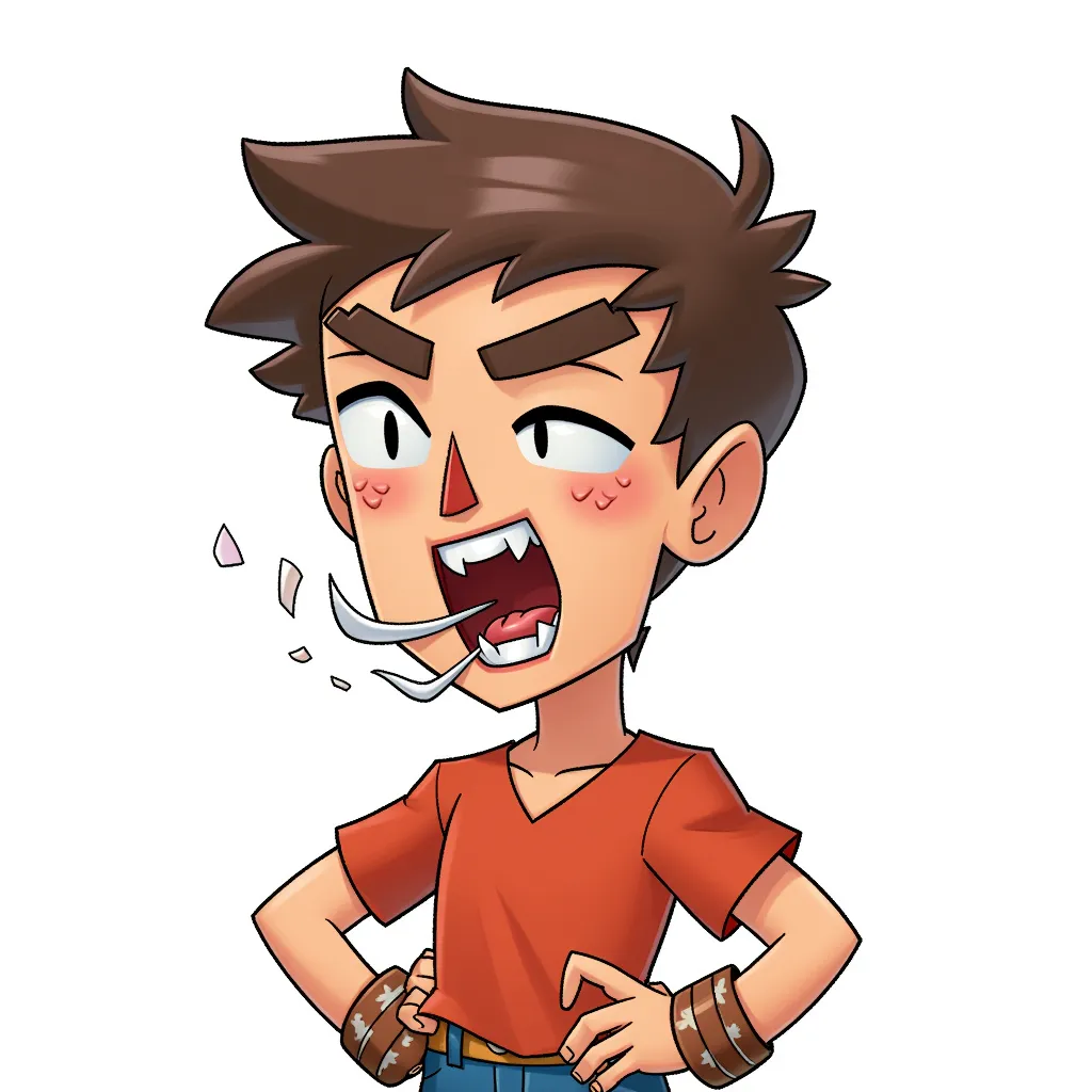 horny teen boy with visible erection