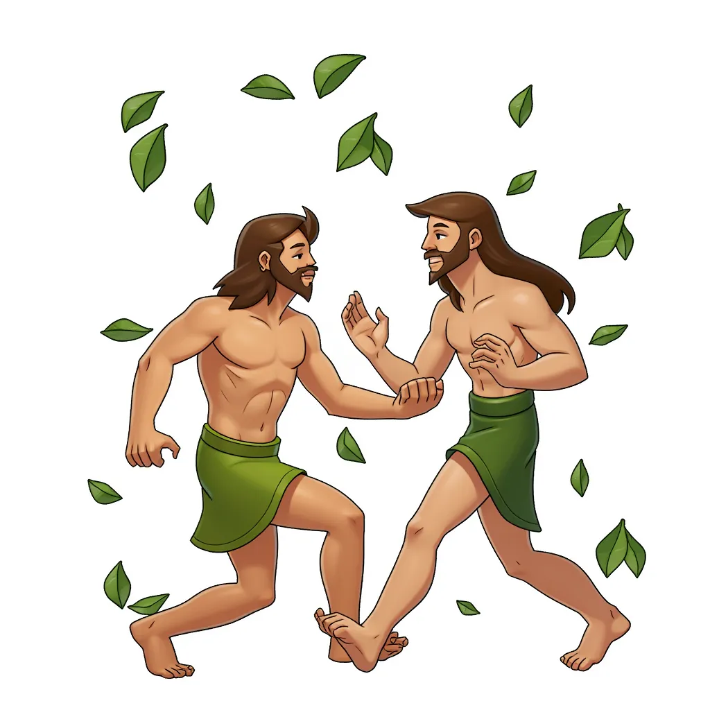 adam and eve without fig leaves