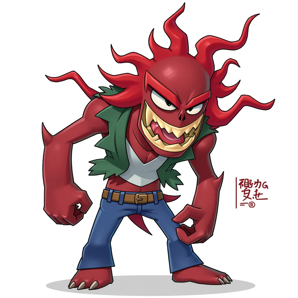 The embodiment of anger, don't get close, it may chew your head off.