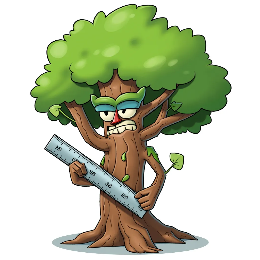 This tree is a tutor, and it's grumpiness is as big as the metal ruler he holds to punish you if you don't know your math.