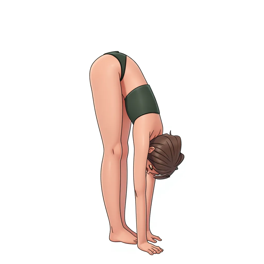 woman bent over in lingere