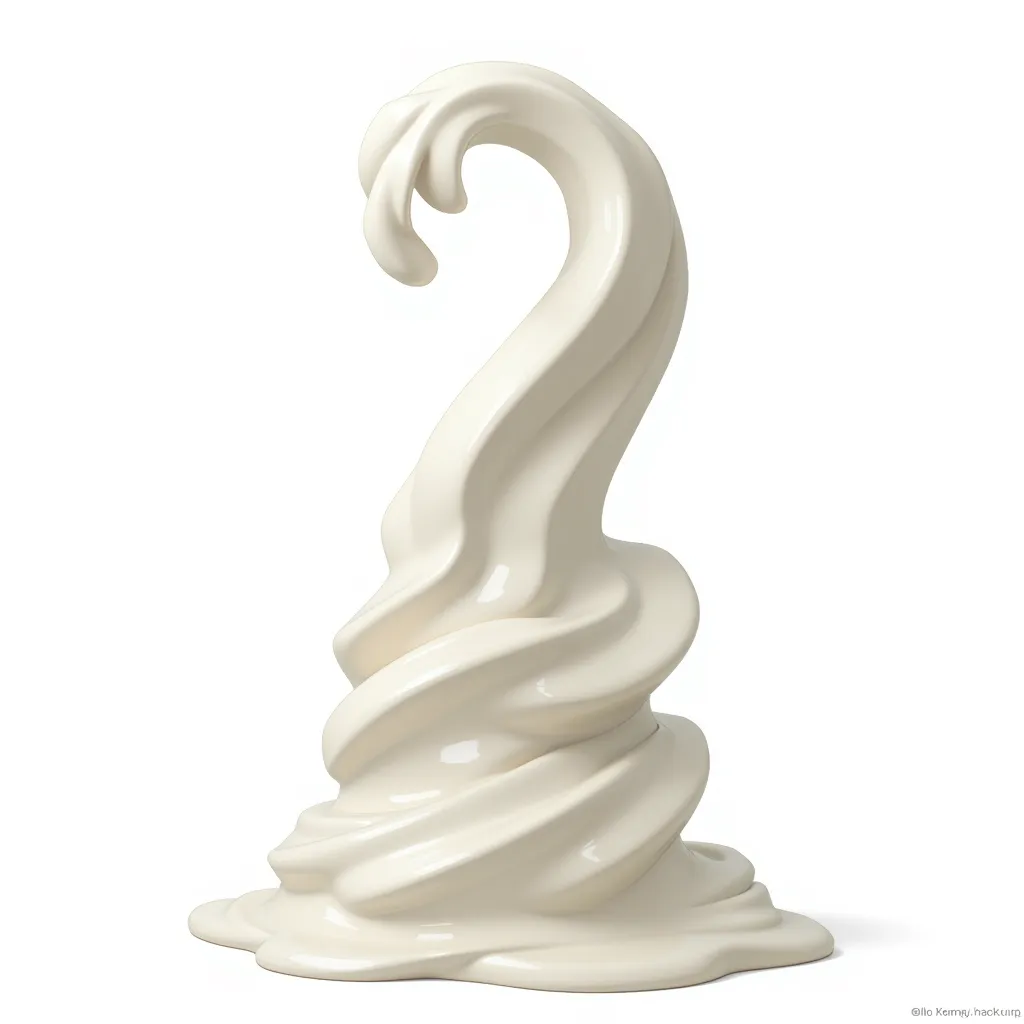 a fleshy cylndrical tube that spurts whipped cream