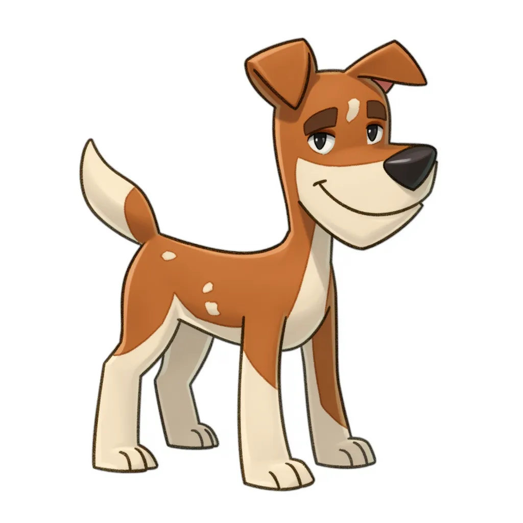 My dog, Mabel, who is a brown terrier with white spots, is fast af, cute as hell and a bit anxious