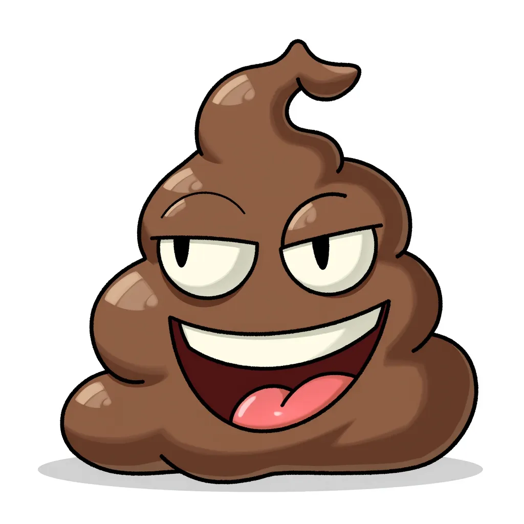 a giant ball of poo that is also a redneck