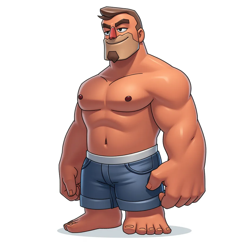 Hyper realistic amateur BIG DICK NO SHIRT NO PANTS NO UNDERWEAR, realistic, add hyper realistic, remove cartoonish. DO NOT GENERATE: