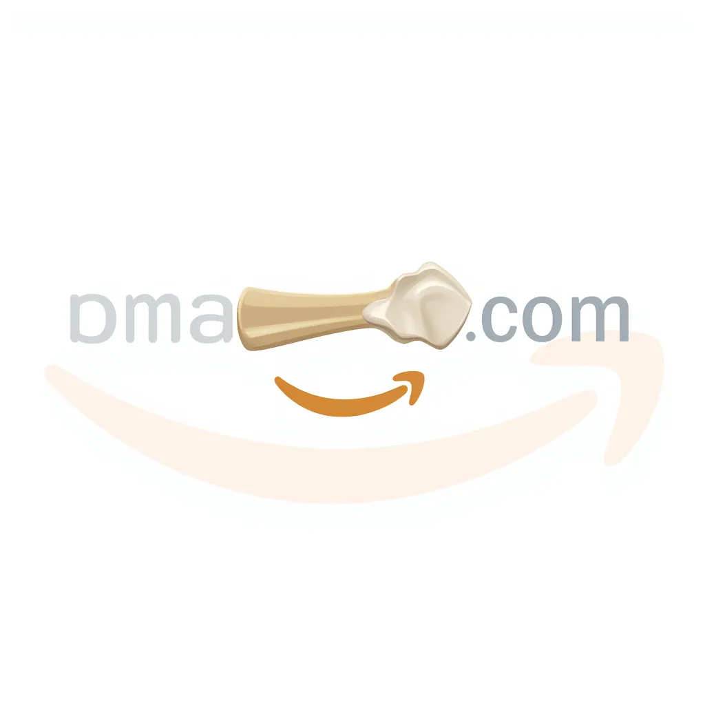 The amazon.com logo but with a penis instead of a smile