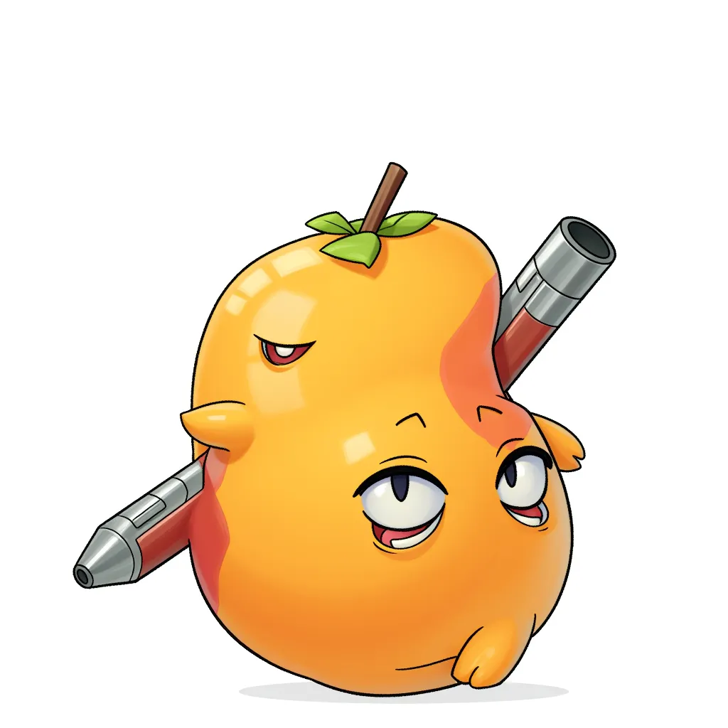 half mango half cat with bazooka arms