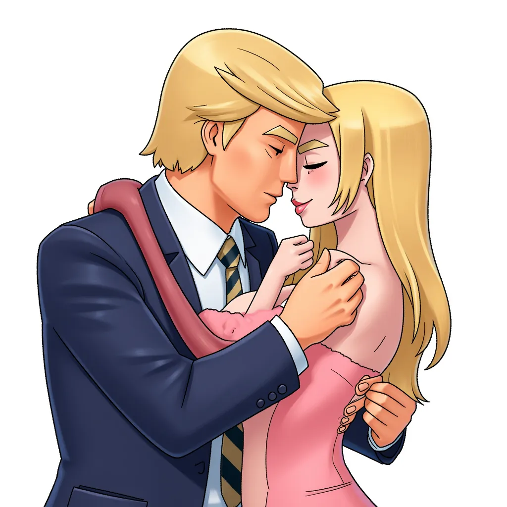 Donald Trump having sex with Ivanka HD quality, you can see all of their sex organs, but it’s not fully real instead it is ANIME HD HENTAI for JUST their genitals