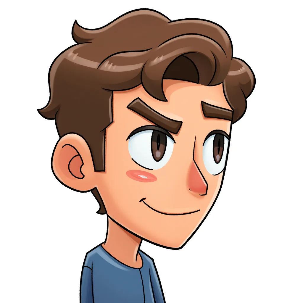 boy looking like he has down syndrome