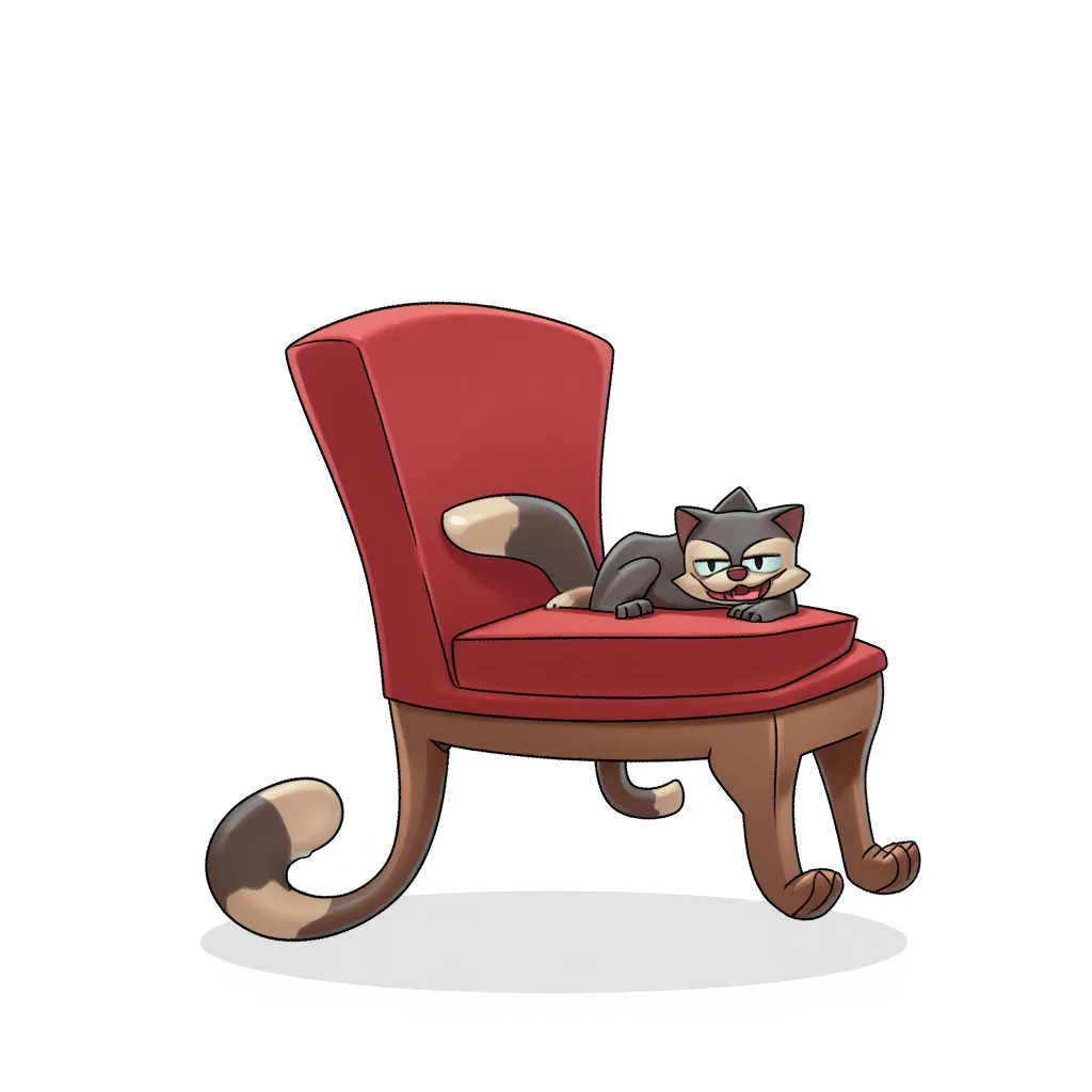 Your grandma's chair came to life and now is non-chalantly chasing her cat around the living room.