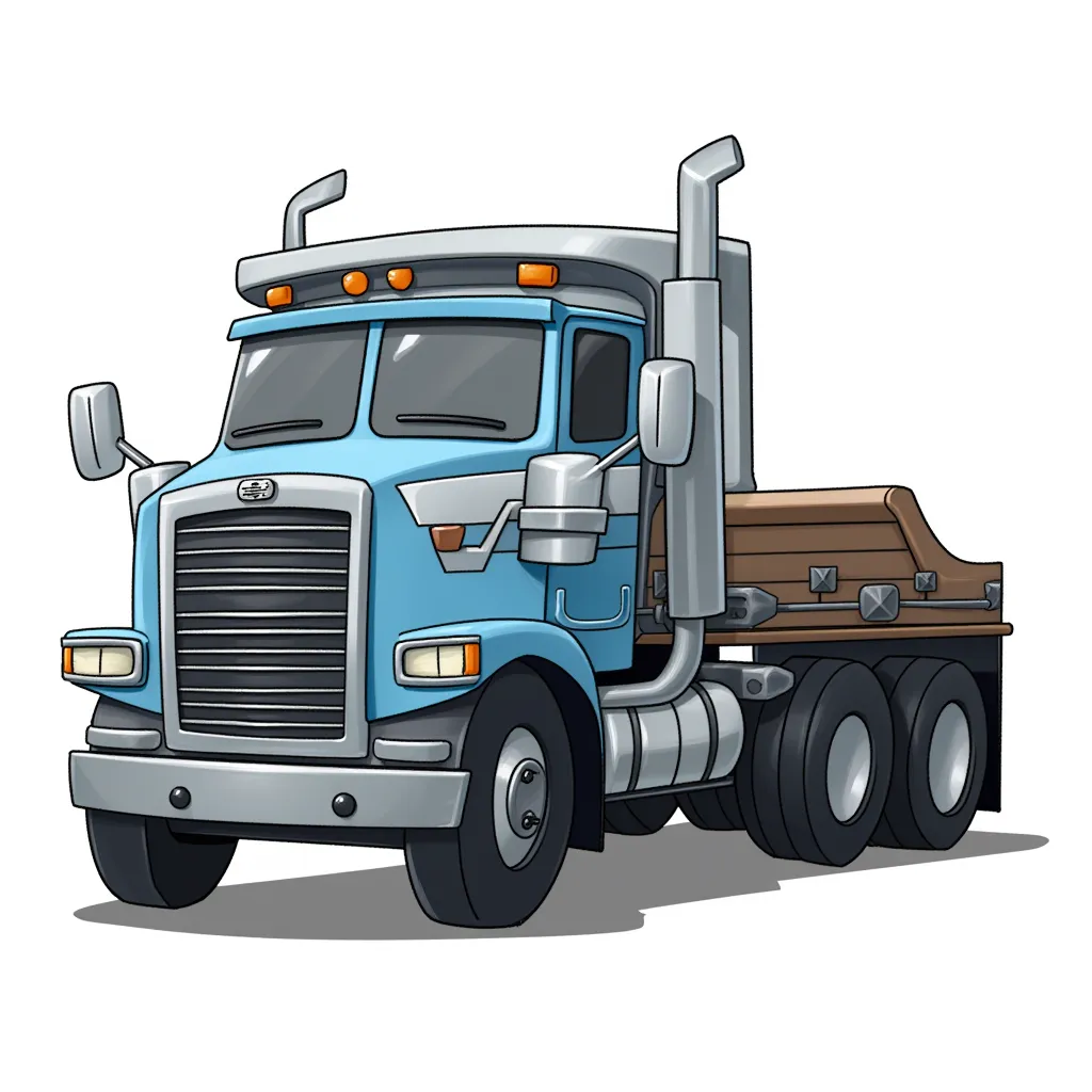 A big fucking truck. A truck that fucks. My name is truck and I like to fuck. I’m a FUCKING TRUCK.