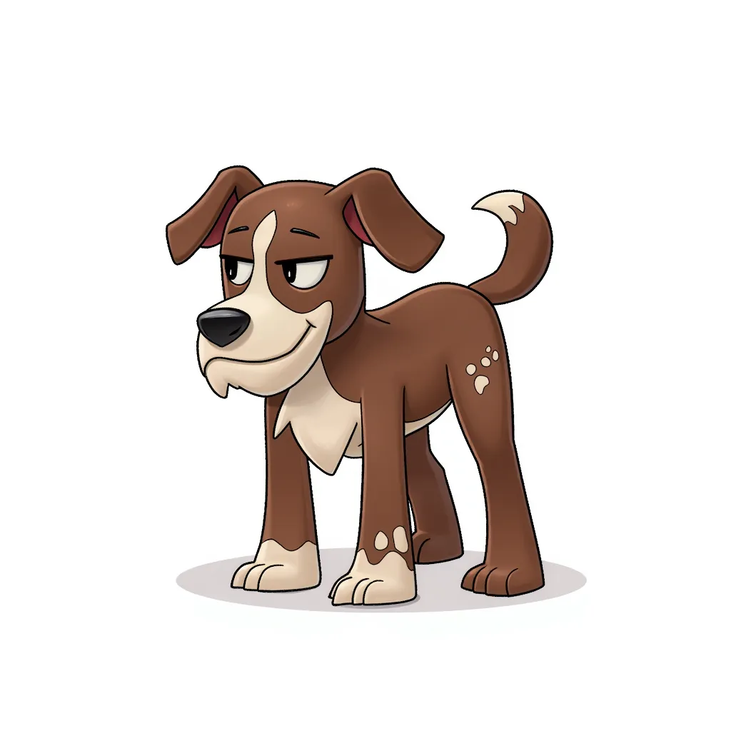 My dog, Mabel, who is a brown terrier with white spots, is fast af, cute as hell and a bit anxious