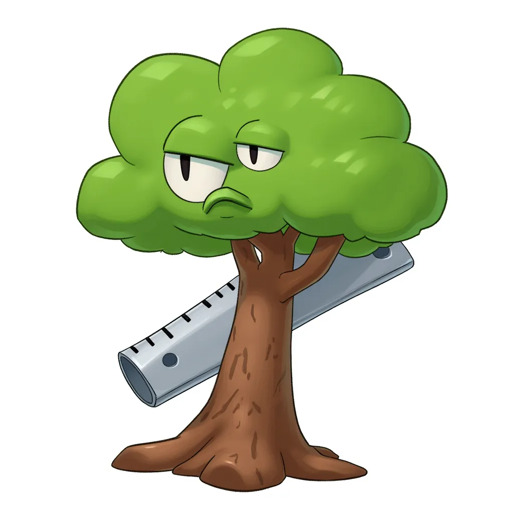 This tree is a tutor, and it's grumpiness is as big as the metal ruler he holds to punish you if you don't know your math.
