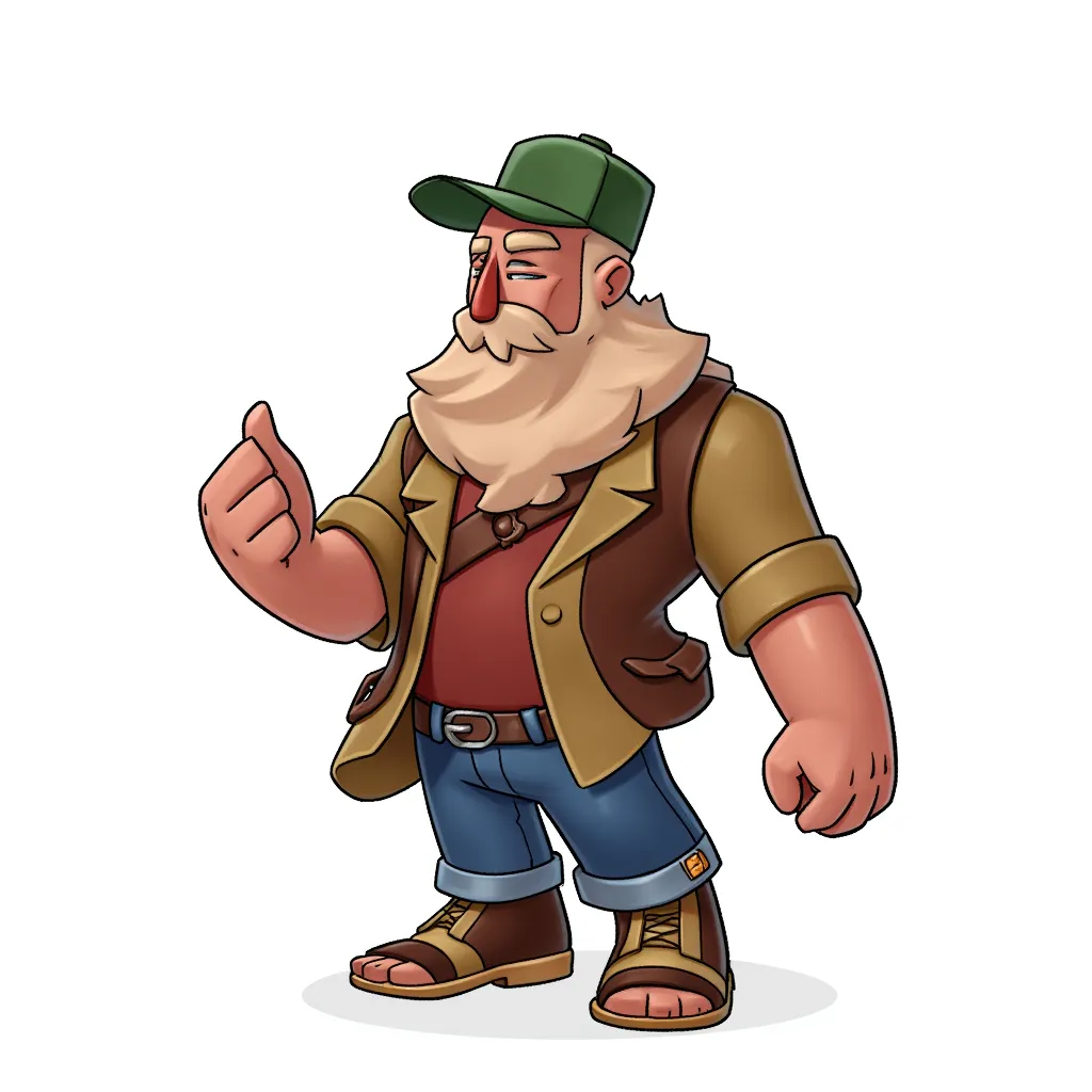 nigger in the style of AIBG, white background