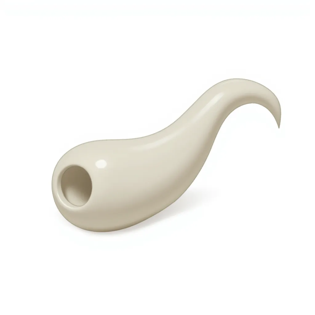 a fleshy cylndrical tube that spurts whipped cream