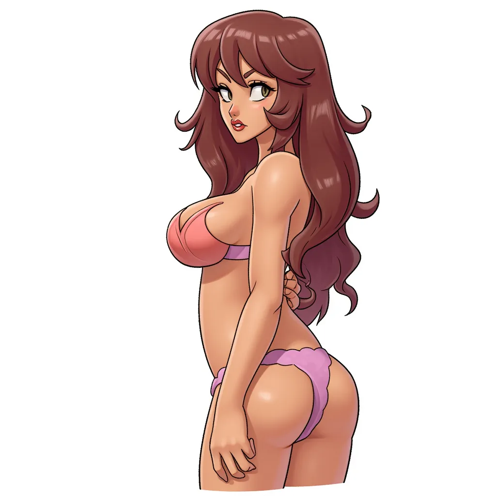 Girl from the Ring, but she’s naked with big boobs