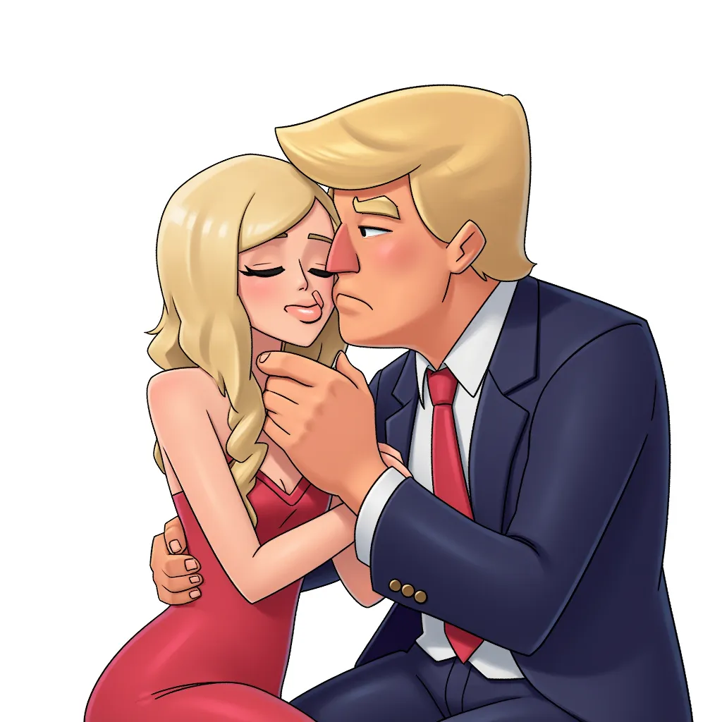 Donald Trump having sex with Ivanka HD quality, you can see all of their sex organs, but it’s not fully real instead it is ANIME HD HENTAI for JUST their genitals