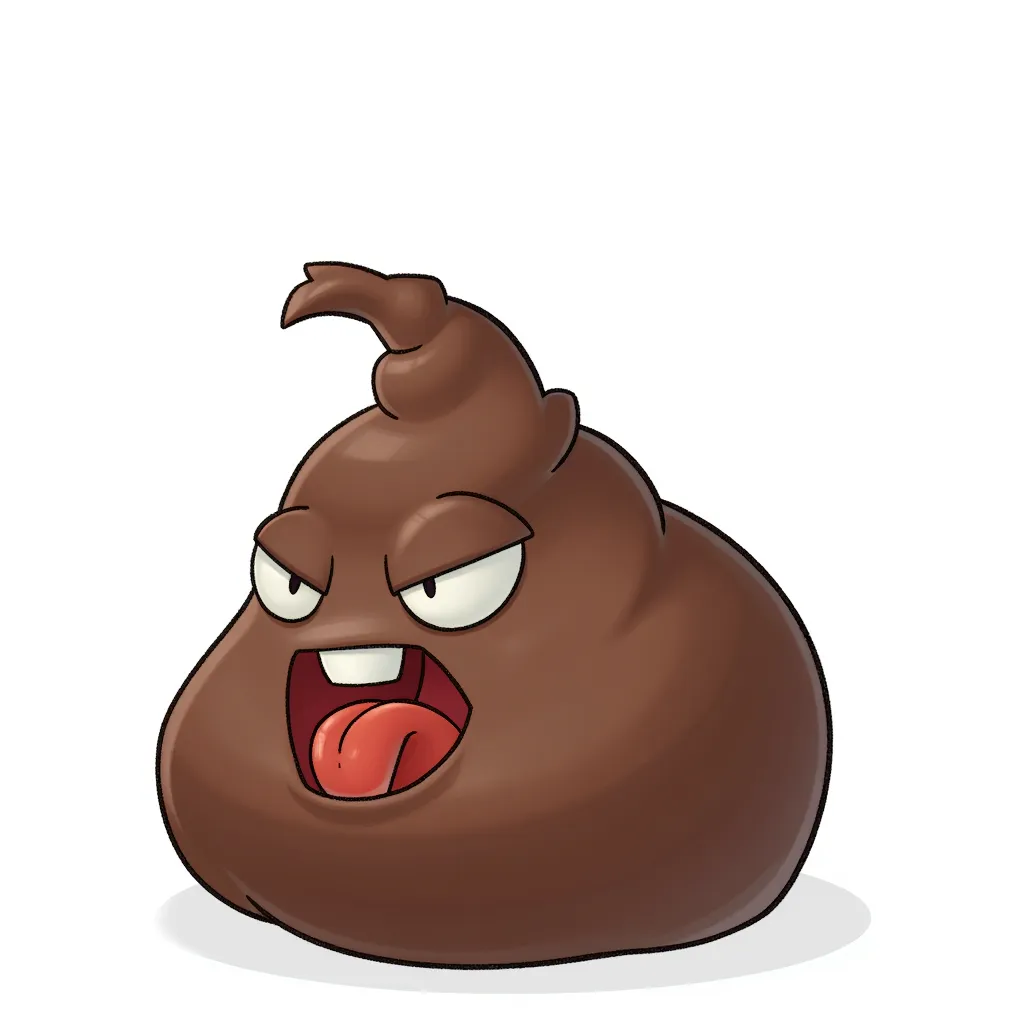 a giant ball of poo that is also a redneck