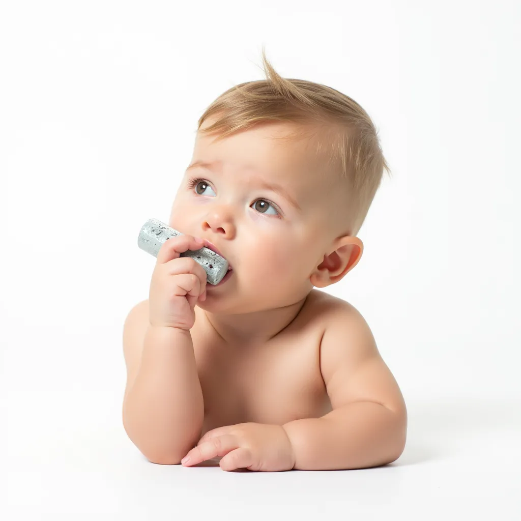 baby blowing some coke