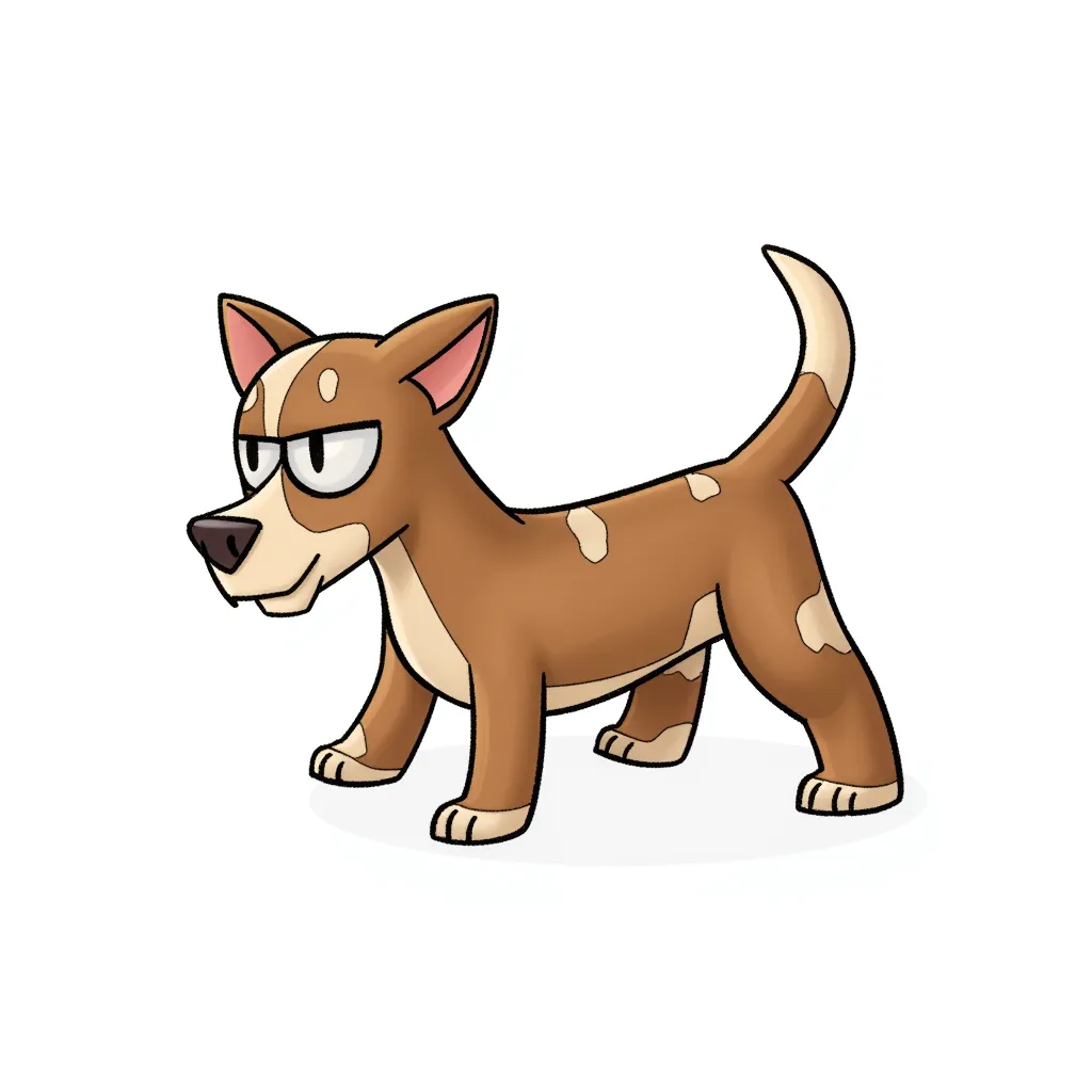 My dog, Mabel, who is a brown terrier with white spots, is fast af, cute as hell and a bit anxious