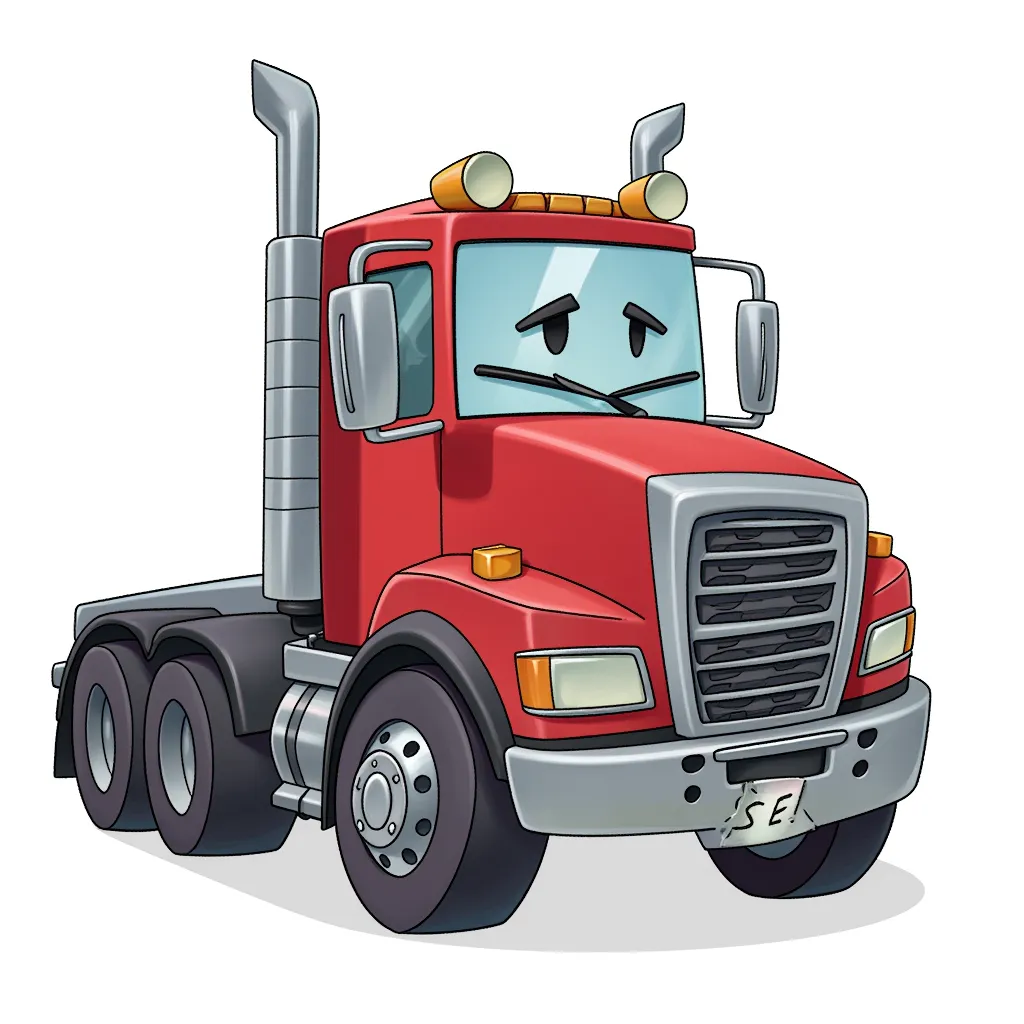 A big fucking truck. A truck that fucks. My name is truck and I like to fuck. I’m a FUCKING TRUCK.