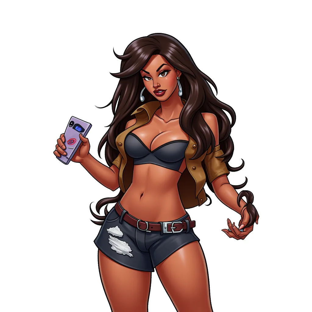 janet jackson nipple slip at the superbowl in the style of AIBG, white background