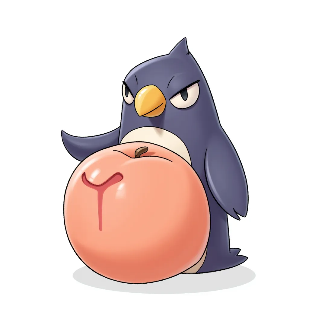 Peachini Pinguini is the brainrot nightmare coming out of fusing the cutest penguin and the overused peach emoji.