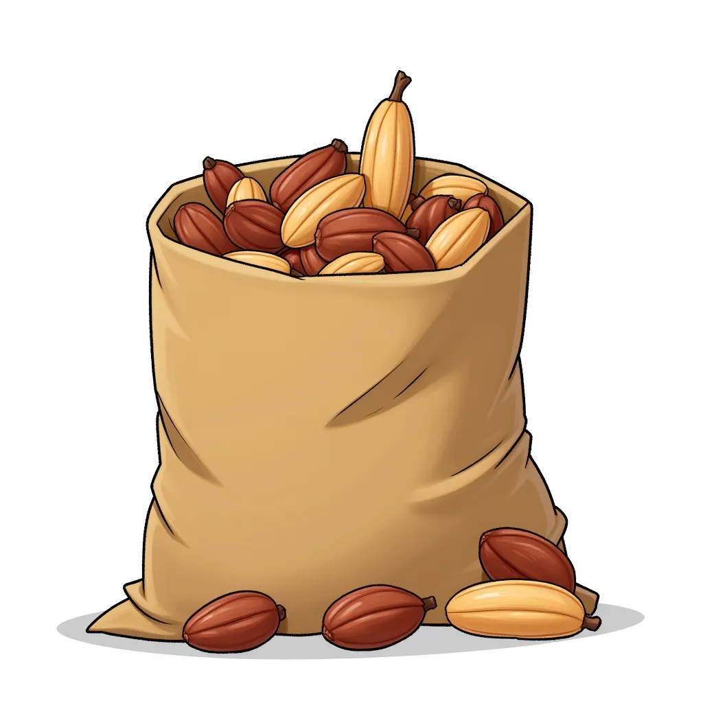 a sack of nuts