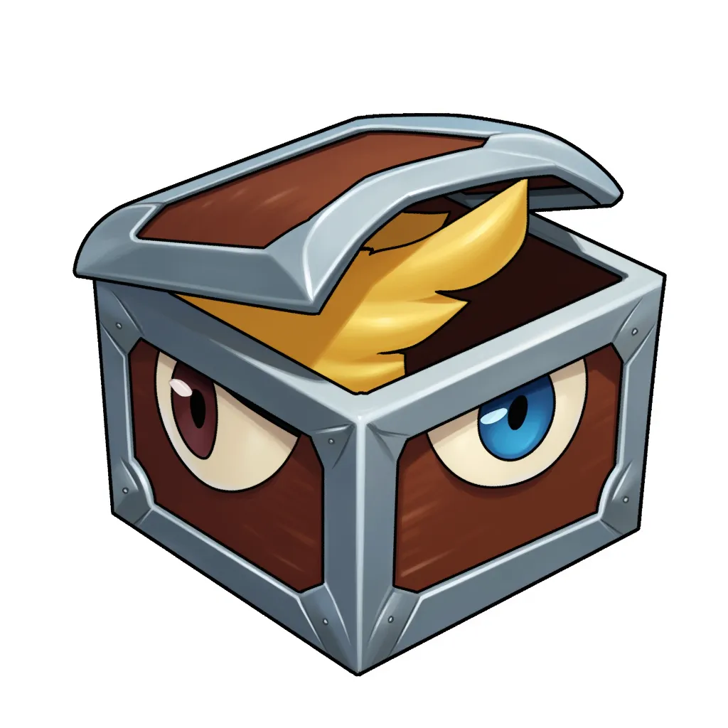 a treasure box COVERED in eyes, sort of like from Full Metal Alchemist (pride) in HD