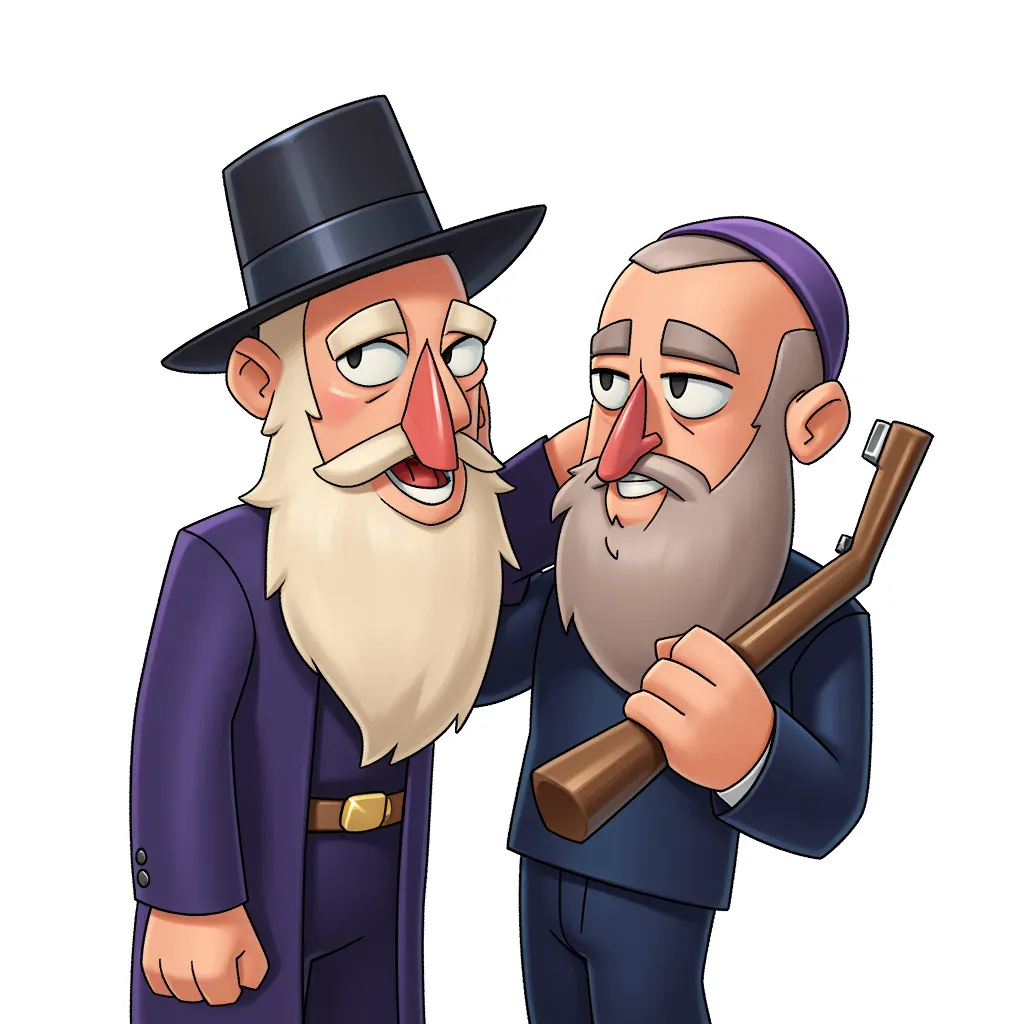 Jews with laser beams and big noses